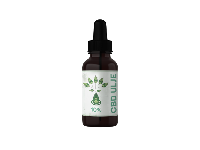 CBD ULJE proizvedeno u Srbiji . Koncentrovano cbd ulje 10ML / 1000MG (10%) u maslinovom ulju . Bocica sadrzi 10ml fullspectrum CBD ulja (sadrzi sve kanabionide koje sadrzi biljka konoplje , thc