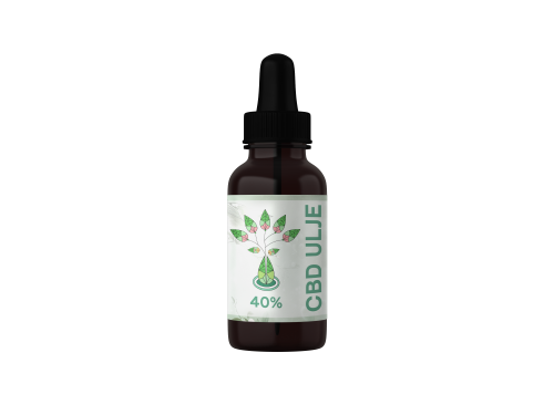 CBD ULJE proizvedeno u Srbiji . Koncentrovano cbd ulje 10ML / 4000MG (40%) u maslinovom ulju . Bocica sadrzi 10ml fullspectrum CBD ulja (sadrzi sve kanabionide koje sadrzi biljka konoplje , thc