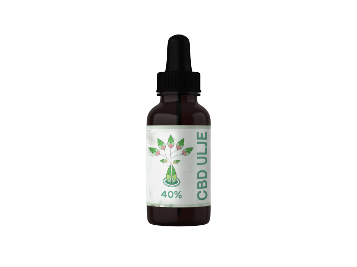 CBD ULJE proizvedeno u Srbiji . Koncentrovano cbd ulje 10ML / 4000MG (40%) u maslinovom ulju . Bocica sadrzi 10ml fullspectrum CBD ulja (sadrzi sve kanabionide koje sadrzi biljka konoplje , thc